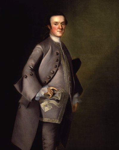 Portrait of Thomas Wentworth, 1761 by Joseph Jonathan Blackburn